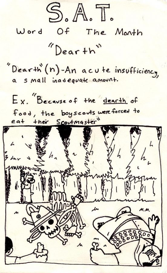 The SAT Word of the Month: Dearth