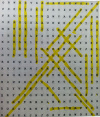 December Print Issue Word Search Answer Key