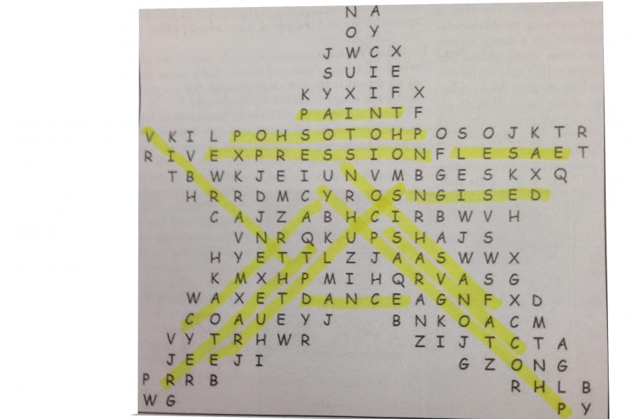 January Print Issue Word Search Answer Key 