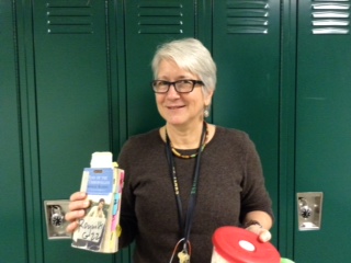 Joanne Reynolds with her favorite things. 