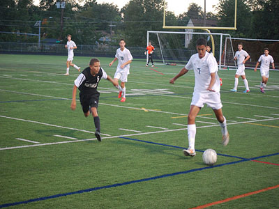 Senior Kismet Tuli controls the ball in an earlier game against Northwest this season.