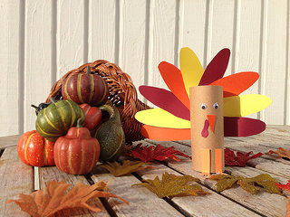 The roll turkey craft is just one of many DIY crafts you can make this holidays season. 