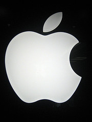 Apples famous logo impresses