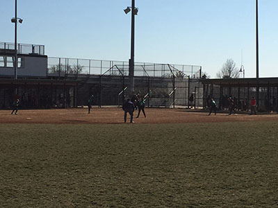 Softball opens up their spring season against Quince Orchard.