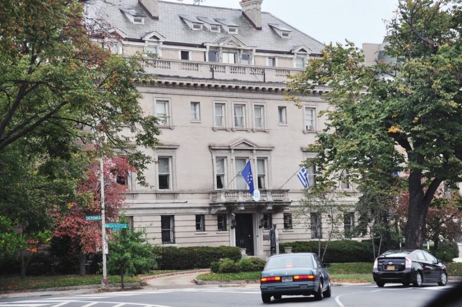 The wealthy Woodley Park neighborhood is where the Savopoulos family was murdered and is also home to dozens of embassies including the Embassy of Greece.  