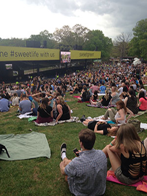 Sweetlife Festival is a music and food festival that occurs in Columbia, Maryland every year.