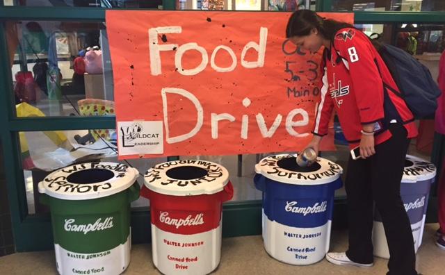 Canned food drive makes large donations to the needy