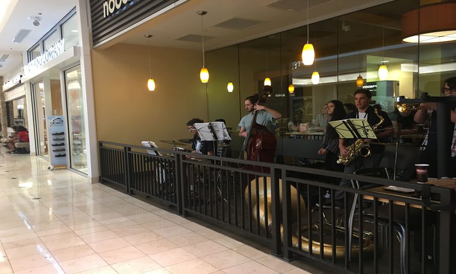 WJ music department fundraises, serenades at Montgomery mall