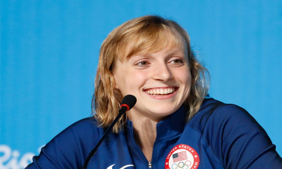 Katie Ledecky makes big splash in Bethesda area