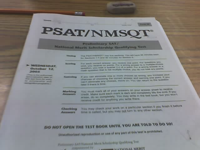 PSAT schedule wastes valuable learning time