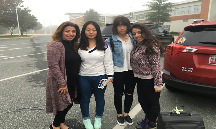 Chinese exchange students visit WJ