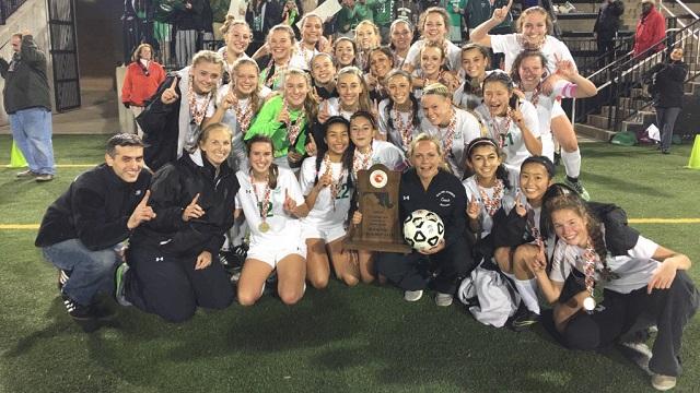 Girls soccer wins state championship