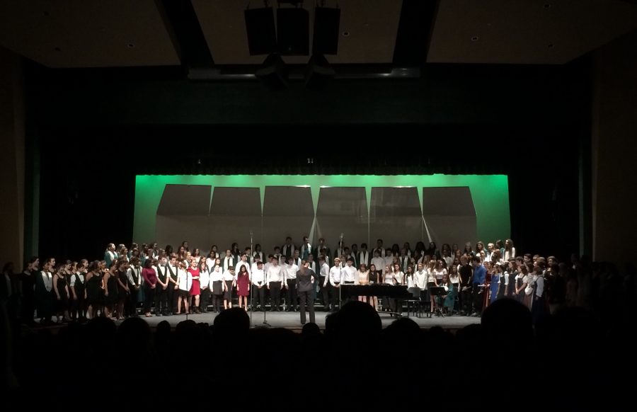 Choral groups enchant at winter concert