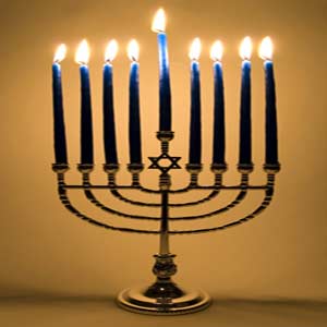 One of the many Hanukkah traditions is to light one candle on a menorah every night for eight days. 