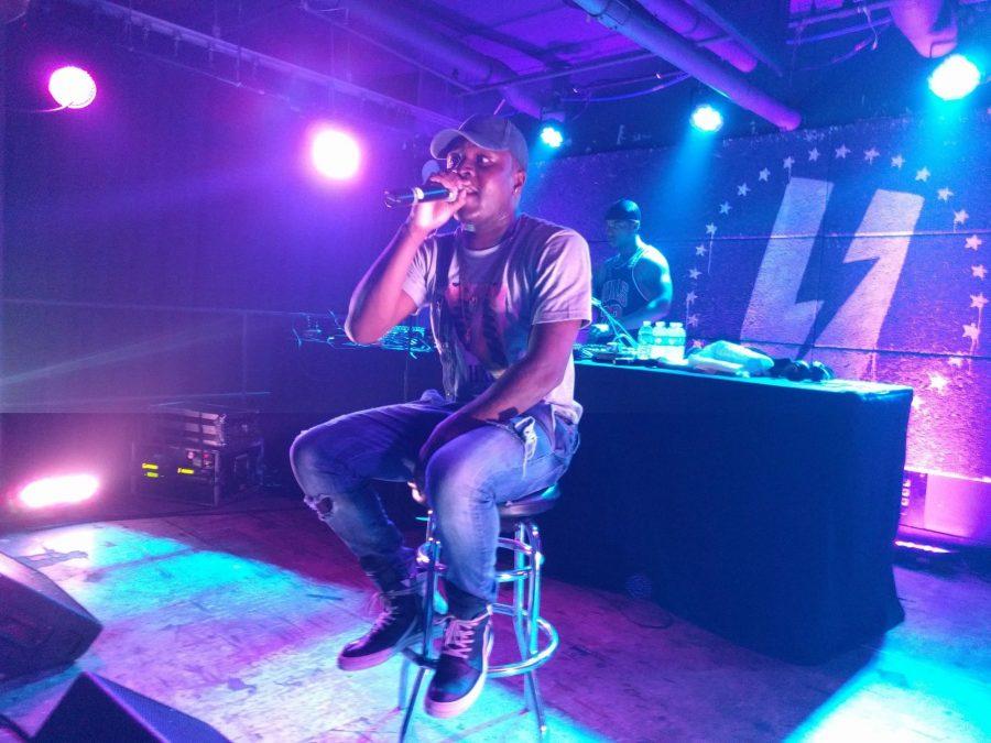 Jay IDK preforms at U Street Music Hall on October 18, 2016. He will return to the venue as an opening act for Isaiah Rashad on Feburary 2. 