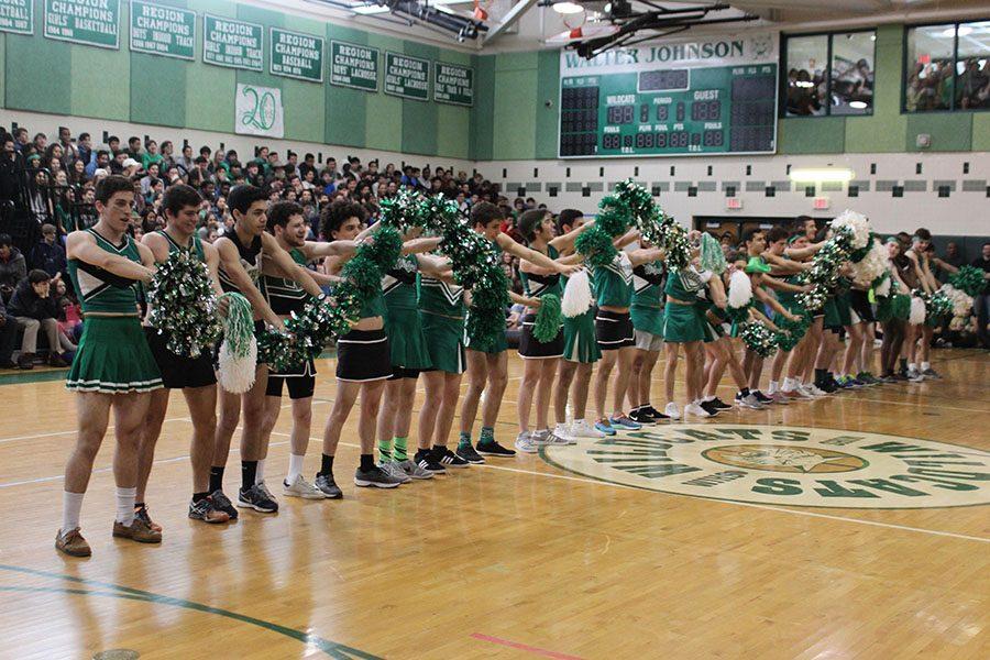 WJ’s spring pep rally heats up excitement for spring season
