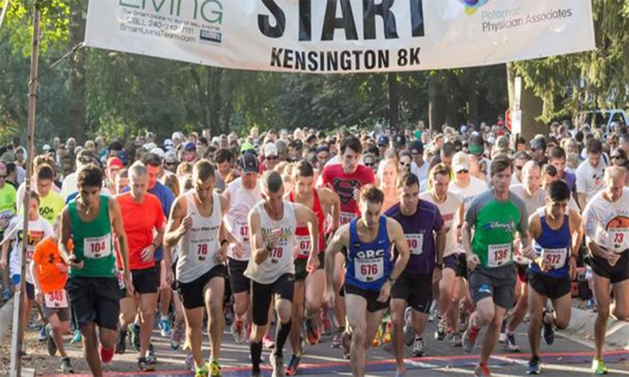 Annual Kensington 8K held