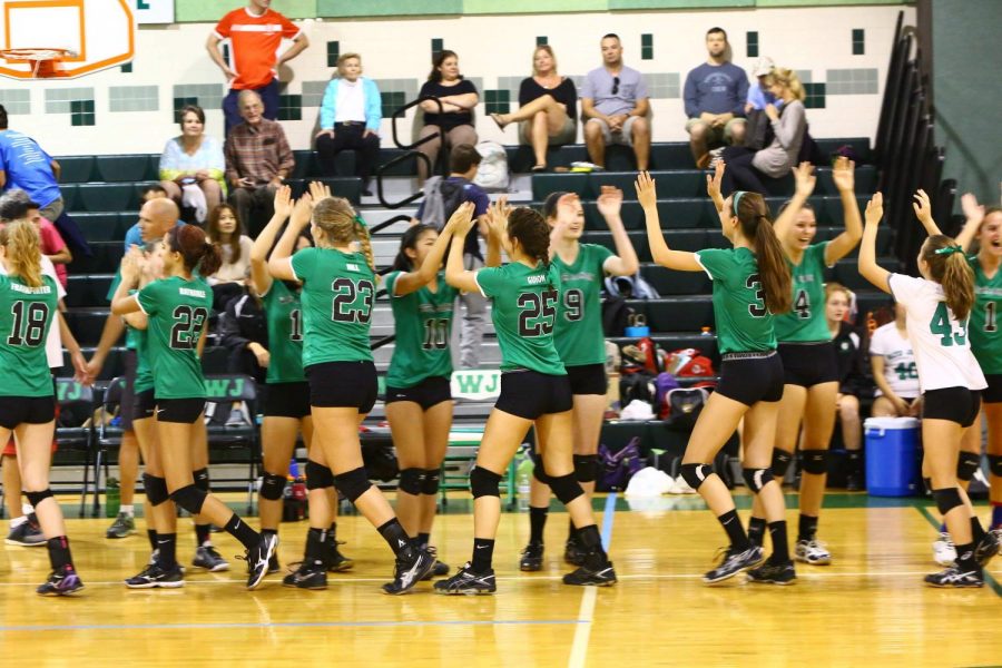 Girls Volleyball Surges