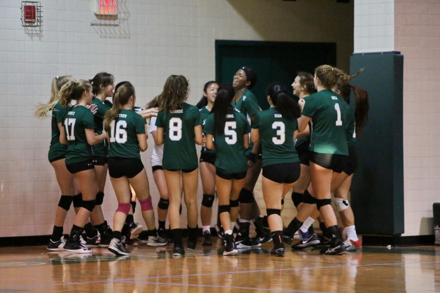 Girls Volleyball finishing on a high note