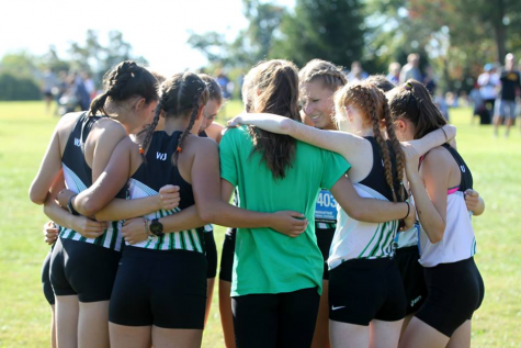 WJ girls cross country wins county championship