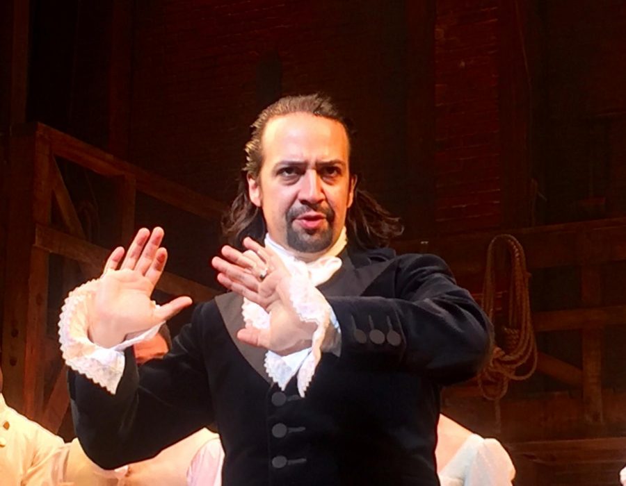 Composer and star of Hamilton Lin-Manuel Miranda. Miranda wrote and later starred as Hamilton.