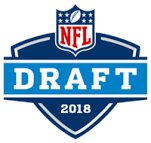 The 2018 NFL Draft will begin on April 26 at 8:00 P.M. Logo courtesy of the NFL.