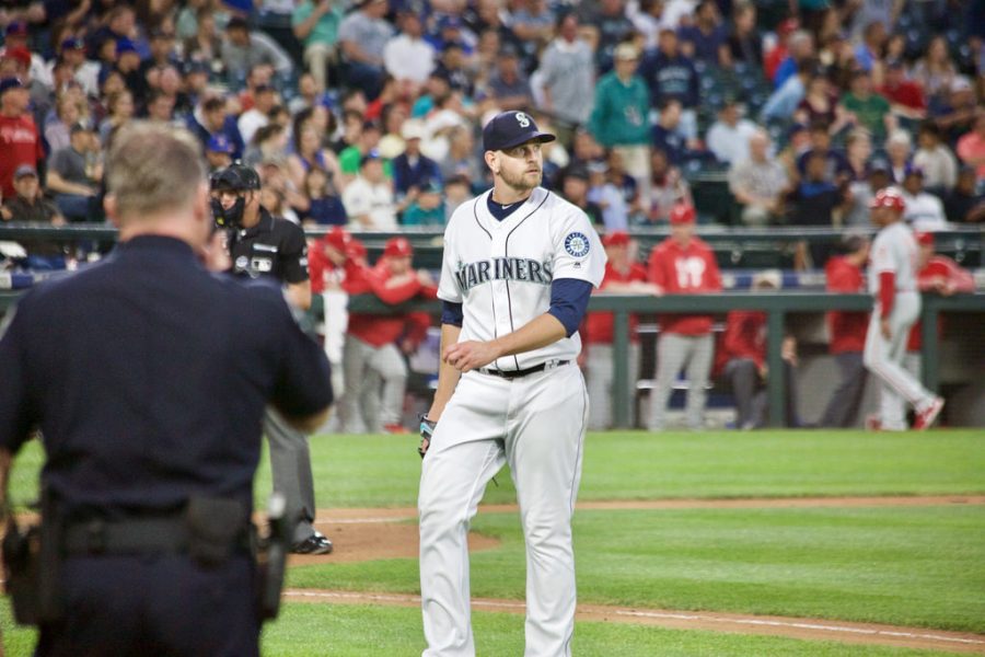 Mariners James Paxton has silently been one of the best starting pitchers in the past two years. He recently pitched a no hitter in his native Canada against Toronto. Photo courtesy by hj_west