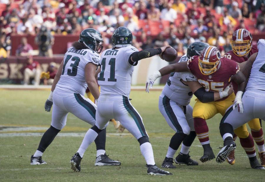 The Eagles were uninvited from their celebration at the White House following the National Anthem controversy going on in the NFL. Photo courtesy of Wikimedia Commons.