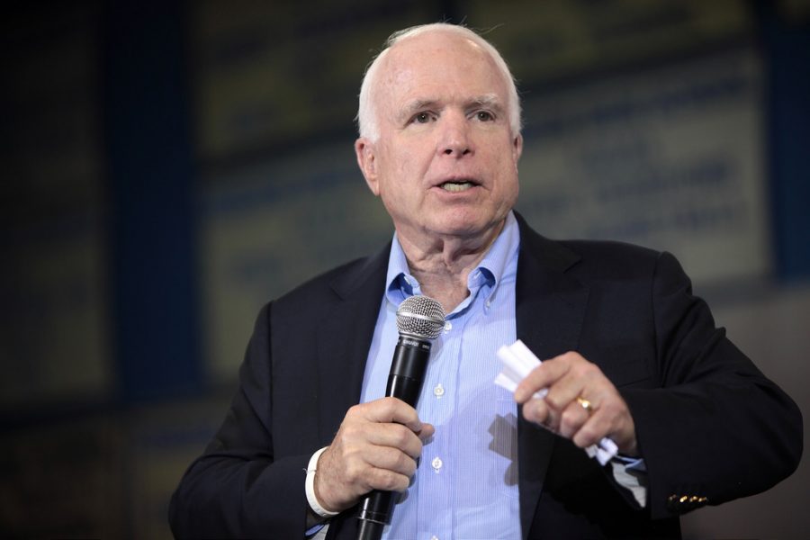 Former+Arizona+Senator+John+McCain+worked+in+government+for+35+years+and+was+a+POW+in+Vietnam+for+over+five+years.+McCain+passed+away+on+August+25+after+a+long+battle+with+brain+cancer.+