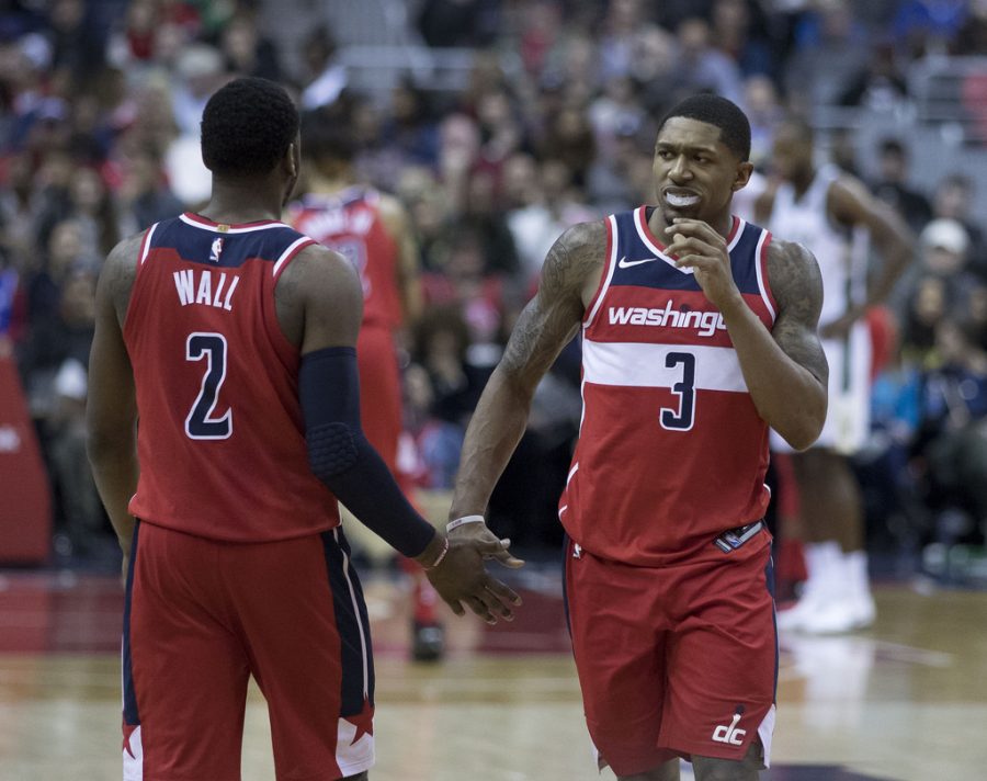 All Star backcourt mates John Wall and Bradley Beal look to gain control in the Eastern Conference. 
