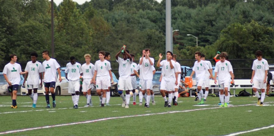 Boys+soccer+finished+their+season+with+a+4-5-1+record.+They+lost+their+playoff+game+against+Churchill+5-2.+