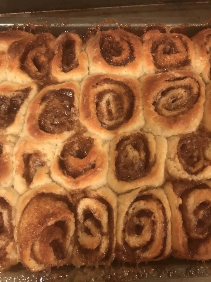 Cinnamon rolls are a delicious treat to get you in the fall spirit!