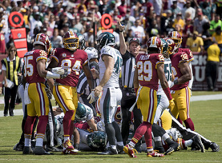 The Redskins face off against the Eagles in a key division matchup. Amidst a tight division race, the Redskins make a controversial signing in Reuben Foster. 