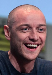 The main character of Glass: James McAvoy speaking at the 2015 San Diego Comic Con International. McAvoy spoke about previous movie X-Men: Apocalypse.