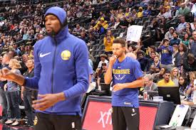 Ten time All-Star Kevin Durant (left) with the Warriors in 2018. Durant won his 2nd All-Star game MVP this year. Photo courtesy of Wikimedia Commons

