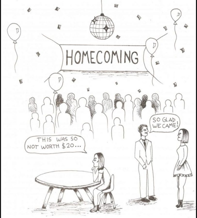 Many students get excited about dressing up and dancing at the homecoming dance, while others view it as a waste of money. Is homecoming worth it?