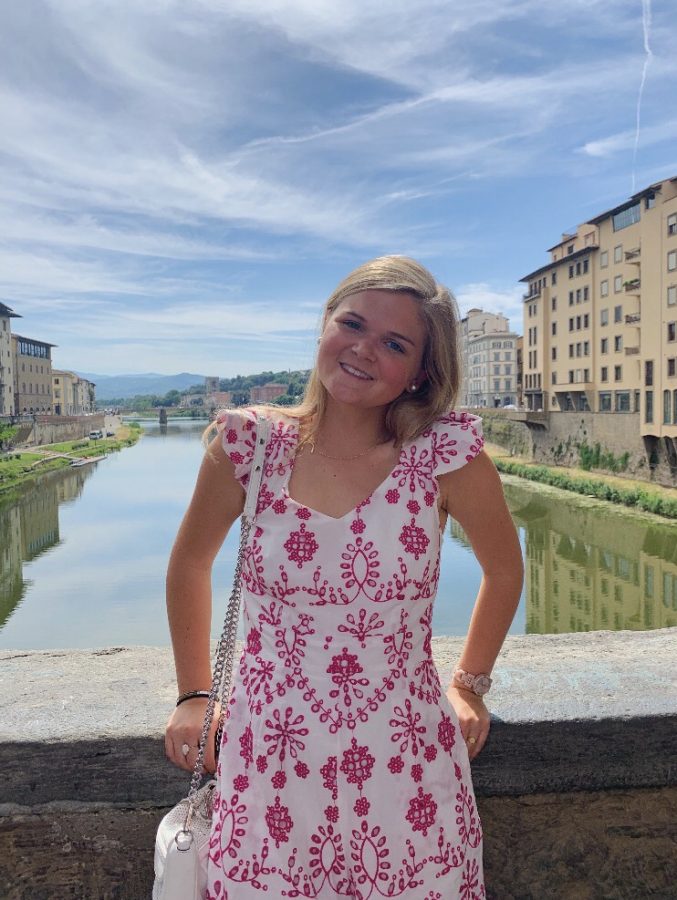 Senior Rose Knapp traveled to France and Italy over the summer. She enjoyed cruises, parks and hot coffee because they didnt have iced.