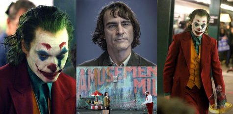 Joaquin Phoenix in his split personalities as the Joker and Arthur Fleck - A misunderstood man and a crazed maniac.