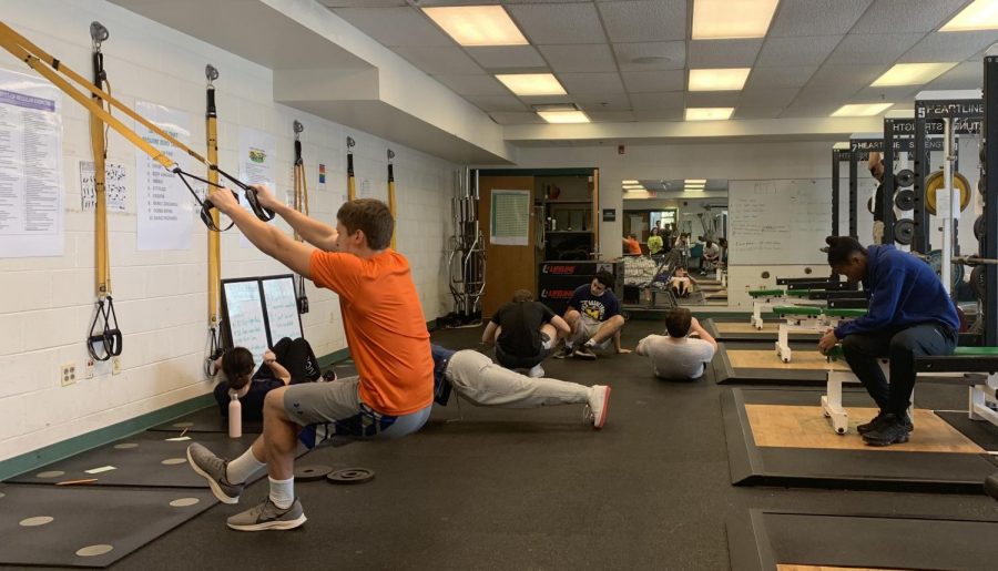 The Board of Education is currently considering implementing a bill to offer athletes a half credit for completing a season of a school sport. Doing so would allow athletes to be exempt from at least one semester of a P.E. class.
