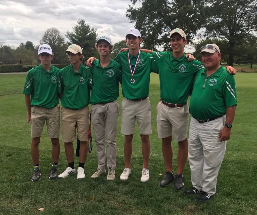 WJ+golf+is+on+their+way+to+the+state+championships%21+The+five-man+team+placed+high+enough+at+districts+to+qualify+for+states.