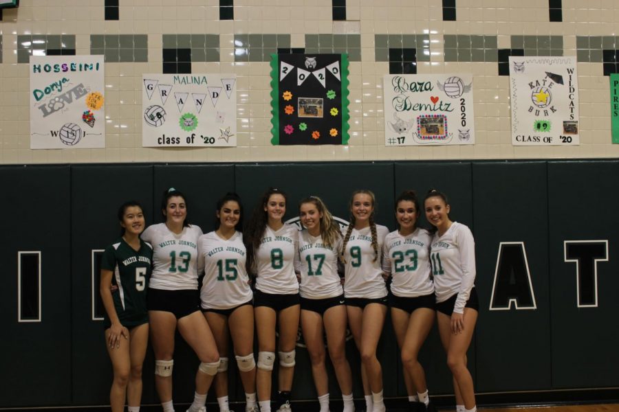 Girls come out on top against Kennedy High School on senior night. The girls won the match 3-0.