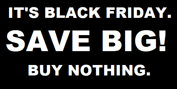 Black Friday makes us more materialistic
