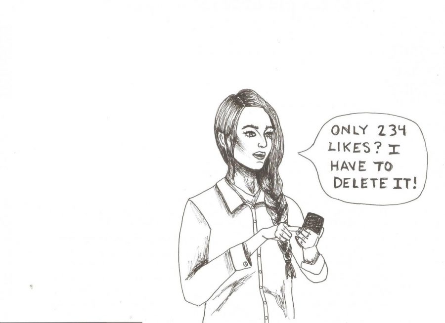 Like counts promote senseless competition