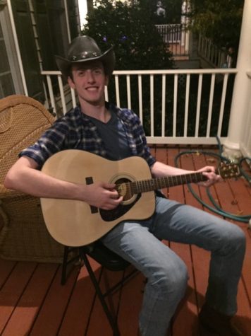 Joey Wolf is a home schooled senior who lives in Silver Spring. Wolf is taught by his mom and enjoys playing his guitar.