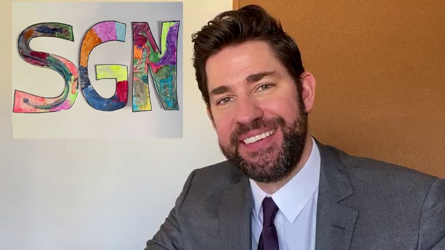 Actor John Krasinski hosts SGN every Sunday and publishes his episodes on the SGN YouTube channel