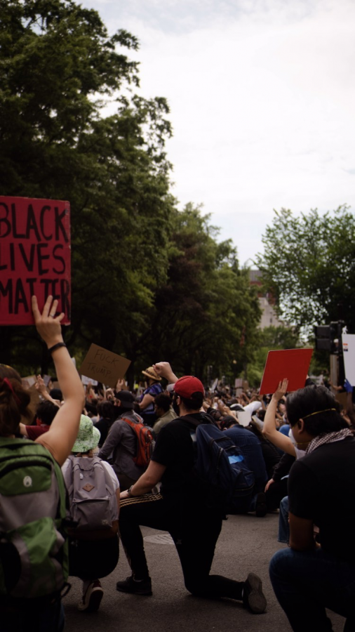 Members of the community took to DC and  other cities to protest police brutality and systemic racial injustice in the wake of the killing of George Floyd.