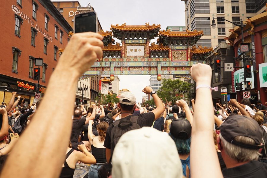 Like many other Americans, Johnson attended the BLM march after the killing of George Floyd. Our journey began at the White House and we marched to Chinatown, each stop being 8 minutes in honor of George Floyd. From there we marched across Washington, DC, crossing the major highway interchange in Southwest, Johnson said. 