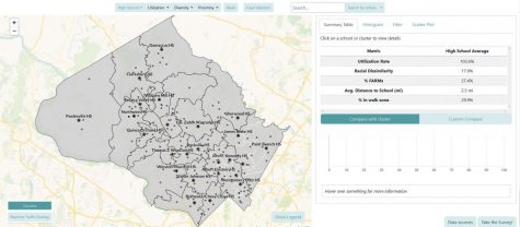 The MCPS interactive tool can be used by students and parents to see what the analysis has found for all Montgomery County schools.