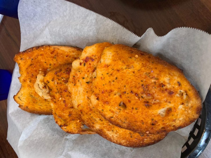 Unlike the other locations, Mama Lucia offered an appetizing bundle of sauteed bread. While Beni and Nyomi didnt love the slices of pizza, these pieces of bread were certainly appreciated. The dipping sauce, a blend of oils and parmesan, didnt hurt the overall appeal.
