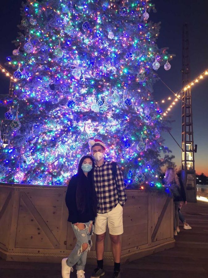 Seniors Nicole Kang, Miles Carr and Junhee Chang (not pictured) traveled to The Wharf in Washington D.C. to celebrate a scenic Christmas alongside the waterfront.